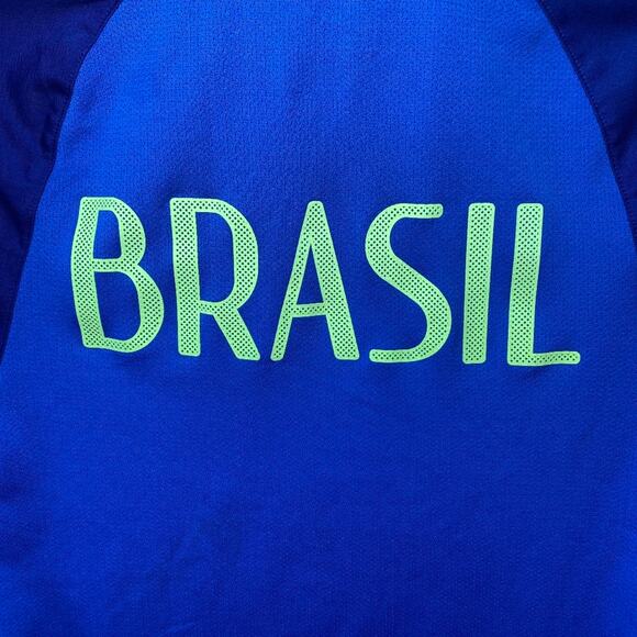NIKE National Brazil Football Shirt Pre-Match 2014/15 Mens Size S - Picture 3 of 11